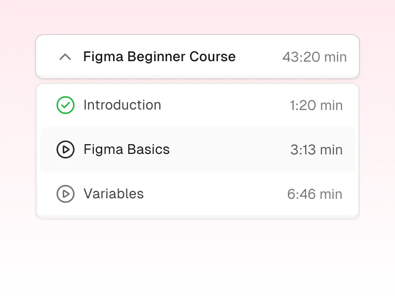 Publish courses and content